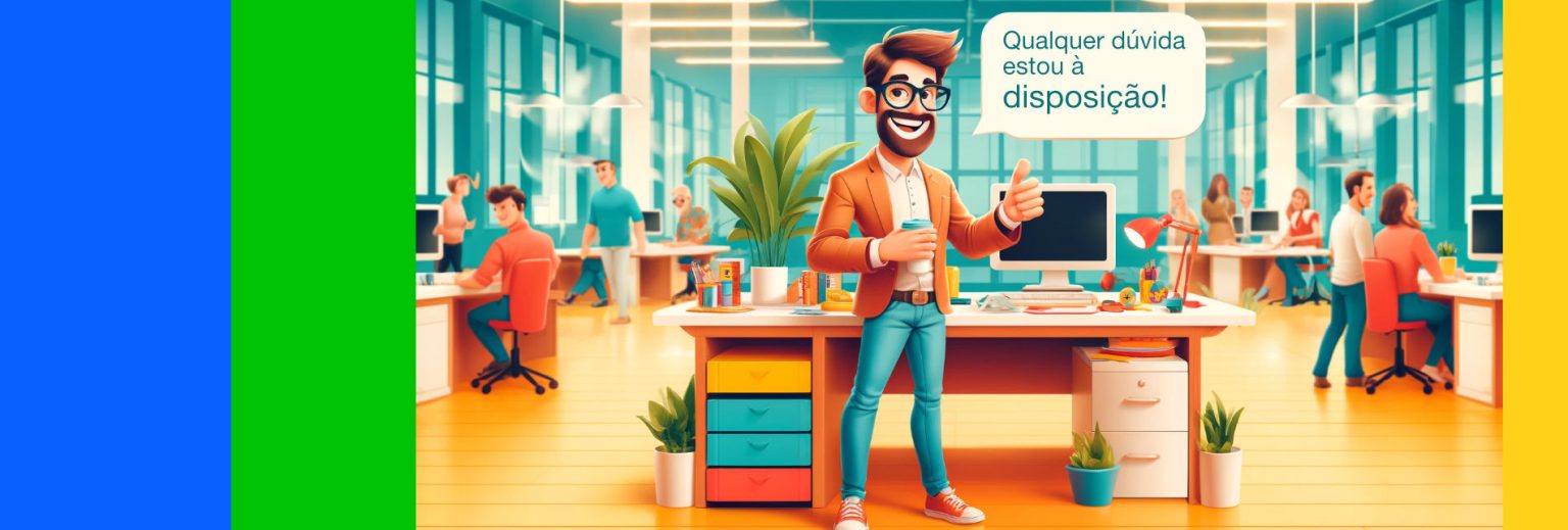 Qualquer dúvida estou à disposição. » Brazilian Portuguese, by Semantica